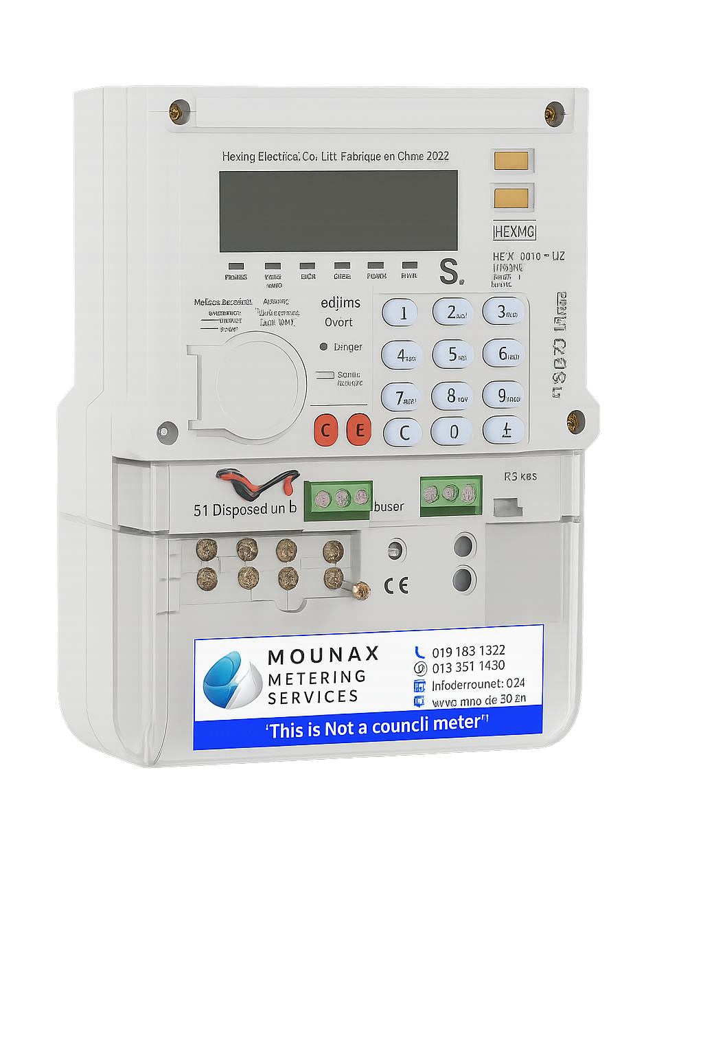 HXE130 Three Phase Meter