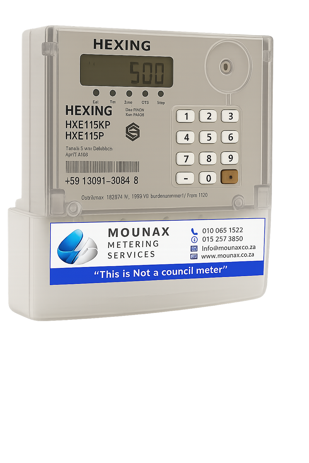 Mounax HXE 115-KP Meter